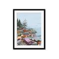 Picture of Coastal Feel I _GroupedProduct_Rectangle_Portrait_Framed_Matted_
