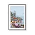 Picture of Coastal Feel I _GroupedProduct_Rectangle_Portrait_Framed_Matted_