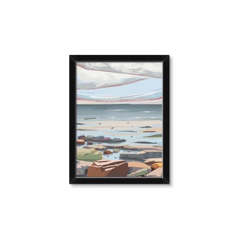 Picture of Coastal Feel II _GroupedProduct_Rectangle_Portrait_Framed_Matted_