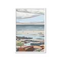 Picture of Coastal Feel II _GroupedProduct_Rectangle_Portrait_Framed_Matted_