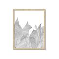 Picture of Leafy Lines I _GroupedProduct_Rectangle_Portrait_Framed_Matted_