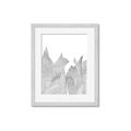 Picture of Leafy Lines I _GroupedProduct_Rectangle_Portrait_Framed_Matted_