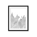 Picture of Leafy Lines I _GroupedProduct_Rectangle_Portrait_Framed_Matted_