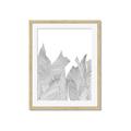 Picture of Leafy Lines I _GroupedProduct_Rectangle_Portrait_Framed_Matted_