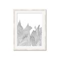 Picture of Leafy Lines I _GroupedProduct_Rectangle_Portrait_Framed_Matted_