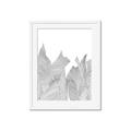 Picture of Leafy Lines I _GroupedProduct_Rectangle_Portrait_Framed_Matted_