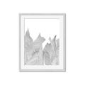 Picture of Leafy Lines I _GroupedProduct_Rectangle_Portrait_Framed_Matted_