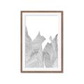 Picture of Leafy Lines I _GroupedProduct_Rectangle_Portrait_Framed_Matted_