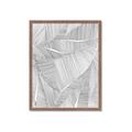 Picture of Leafy Lines II _GroupedProduct_Rectangle_Portrait_Framed_Matted_