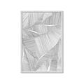 Picture of Leafy Lines II _GroupedProduct_Rectangle_Portrait_Framed_Matted_