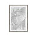 Picture of Leafy Lines II _GroupedProduct_Rectangle_Portrait_Framed_Matted_