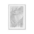 Picture of Leafy Lines II _GroupedProduct_Rectangle_Portrait_Framed_Matted_