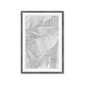 Picture of Leafy Lines II _GroupedProduct_Rectangle_Portrait_Framed_Matted_