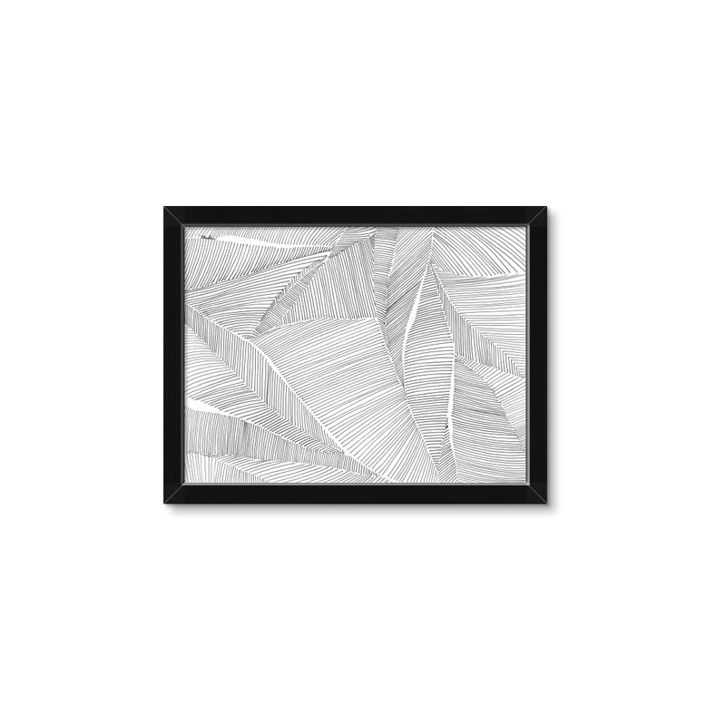 Picture of Leafy Lines III _GroupedProduct_Rectangle_Landscape_Framed_Matted_