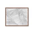 Picture of Leafy Lines III _GroupedProduct_Rectangle_Landscape_Framed_Matted_
