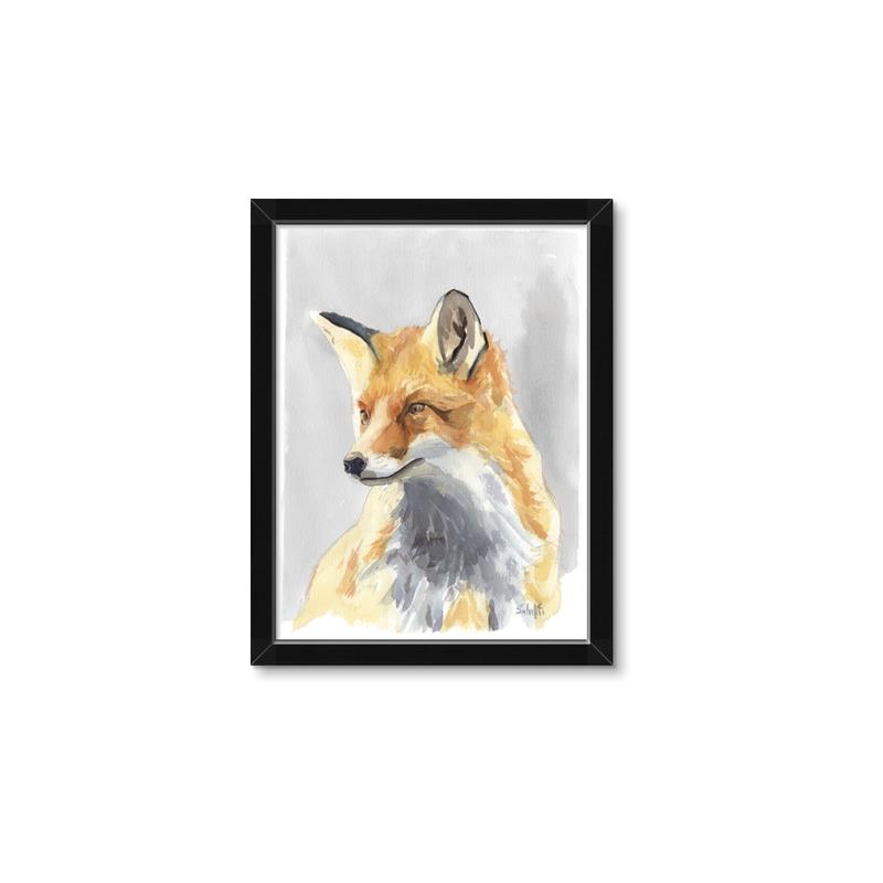 Picture of Red Fox I _GroupedProduct_Rectangle_Portrait_Framed_Matted_