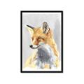 Picture of Red Fox I _GroupedProduct_Rectangle_Portrait_Framed_Matted_