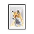 Picture of Red Fox I _GroupedProduct_Rectangle_Portrait_Framed_Matted_