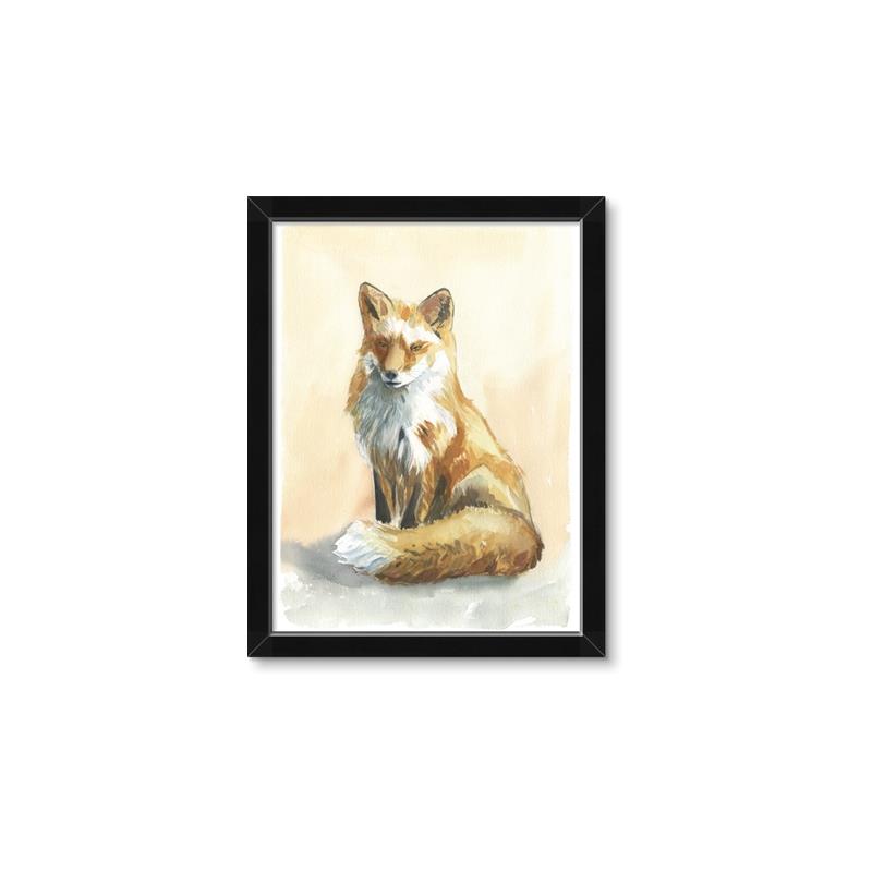 Picture of Red Fox II _GroupedProduct_Rectangle_Portrait_Framed_Matted_
