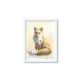 Picture of Red Fox II _GroupedProduct_Rectangle_Portrait_Framed_Matted_