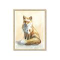 Picture of Red Fox II _GroupedProduct_Rectangle_Portrait_Framed_Matted_