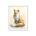 Picture of Red Fox II _GroupedProduct_Rectangle_Portrait_Framed_Matted_