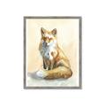 Picture of Red Fox II _GroupedProduct_Rectangle_Portrait_Framed_Matted_