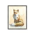 Picture of Red Fox II _GroupedProduct_Rectangle_Portrait_Framed_Matted_