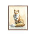 Picture of Red Fox II _GroupedProduct_Rectangle_Portrait_Framed_Matted_