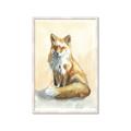 Picture of Red Fox II _GroupedProduct_Rectangle_Portrait_Framed_Matted_