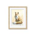 Picture of Red Fox II _GroupedProduct_Rectangle_Portrait_Framed_Matted_