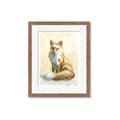 Picture of Red Fox II _GroupedProduct_Rectangle_Portrait_Framed_Matted_