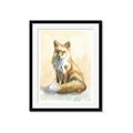 Picture of Red Fox II _GroupedProduct_Rectangle_Portrait_Framed_Matted_