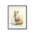Picture of Red Fox II _GroupedProduct_Rectangle_Portrait_Framed_Matted_