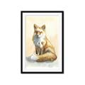 Picture of Red Fox II _GroupedProduct_Rectangle_Portrait_Framed_Matted_