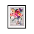 Picture of Bright Flora _GroupedProduct_Rectangle_Portrait_Framed_Matted_