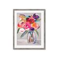 Picture of Bright Flora _GroupedProduct_Rectangle_Portrait_Framed_Matted_