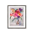 Picture of Bright Flora _GroupedProduct_Rectangle_Portrait_Framed_Matted_