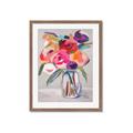 Picture of Bright Flora _GroupedProduct_Rectangle_Portrait_Framed_Matted_