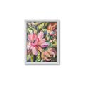 Picture of Mosiac Floral _GroupedProduct_Rectangle_Portrait_Framed_Matted_