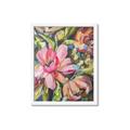 Picture of Mosiac Floral _GroupedProduct_Rectangle_Portrait_Framed_Matted_