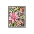 Picture of Mosiac Floral _GroupedProduct_Rectangle_Portrait_Framed_Matted_