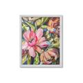 Picture of Mosiac Floral _GroupedProduct_Rectangle_Portrait_Framed_Matted_