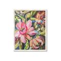 Picture of Mosiac Floral _GroupedProduct_Rectangle_Portrait_Framed_Matted_