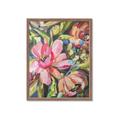 Picture of Mosiac Floral _GroupedProduct_Rectangle_Portrait_Framed_Matted_