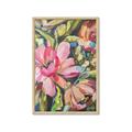 Picture of Mosiac Floral _GroupedProduct_Rectangle_Portrait_Framed_Matted_