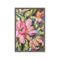 Picture of Mosiac Floral _GroupedProduct_Rectangle_Portrait_Framed_Matted_