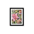 Picture of Mosiac Floral _GroupedProduct_Rectangle_Portrait_Framed_Matted_