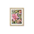 Picture of Mosiac Floral _GroupedProduct_Rectangle_Portrait_Framed_Matted_
