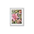 Picture of Mosiac Floral _GroupedProduct_Rectangle_Portrait_Framed_Matted_